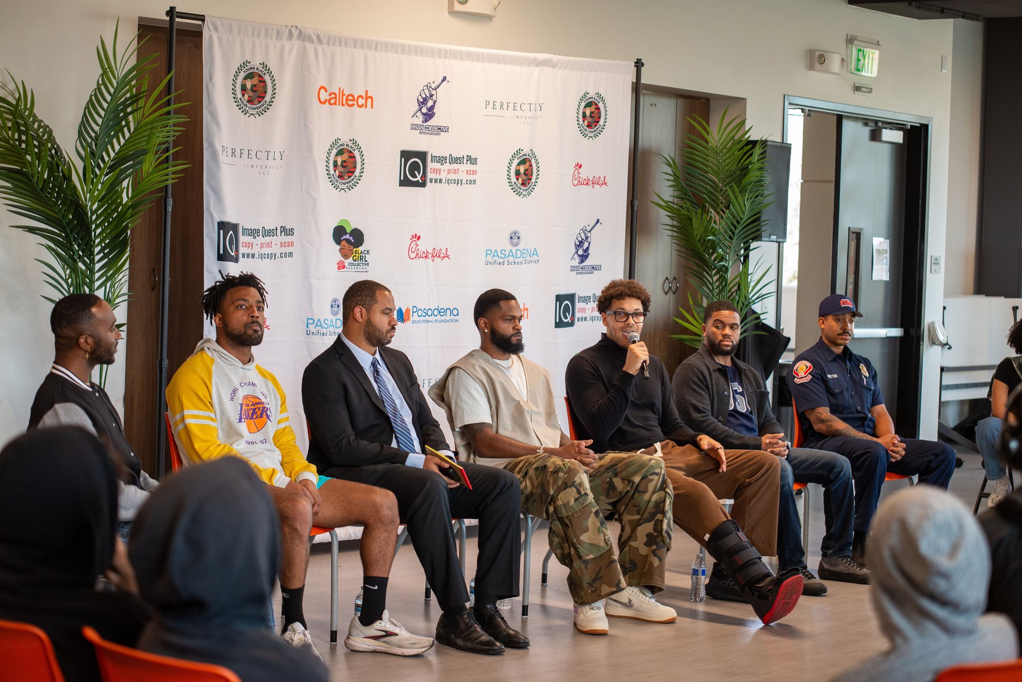 Young Black Males Conference panel 2025